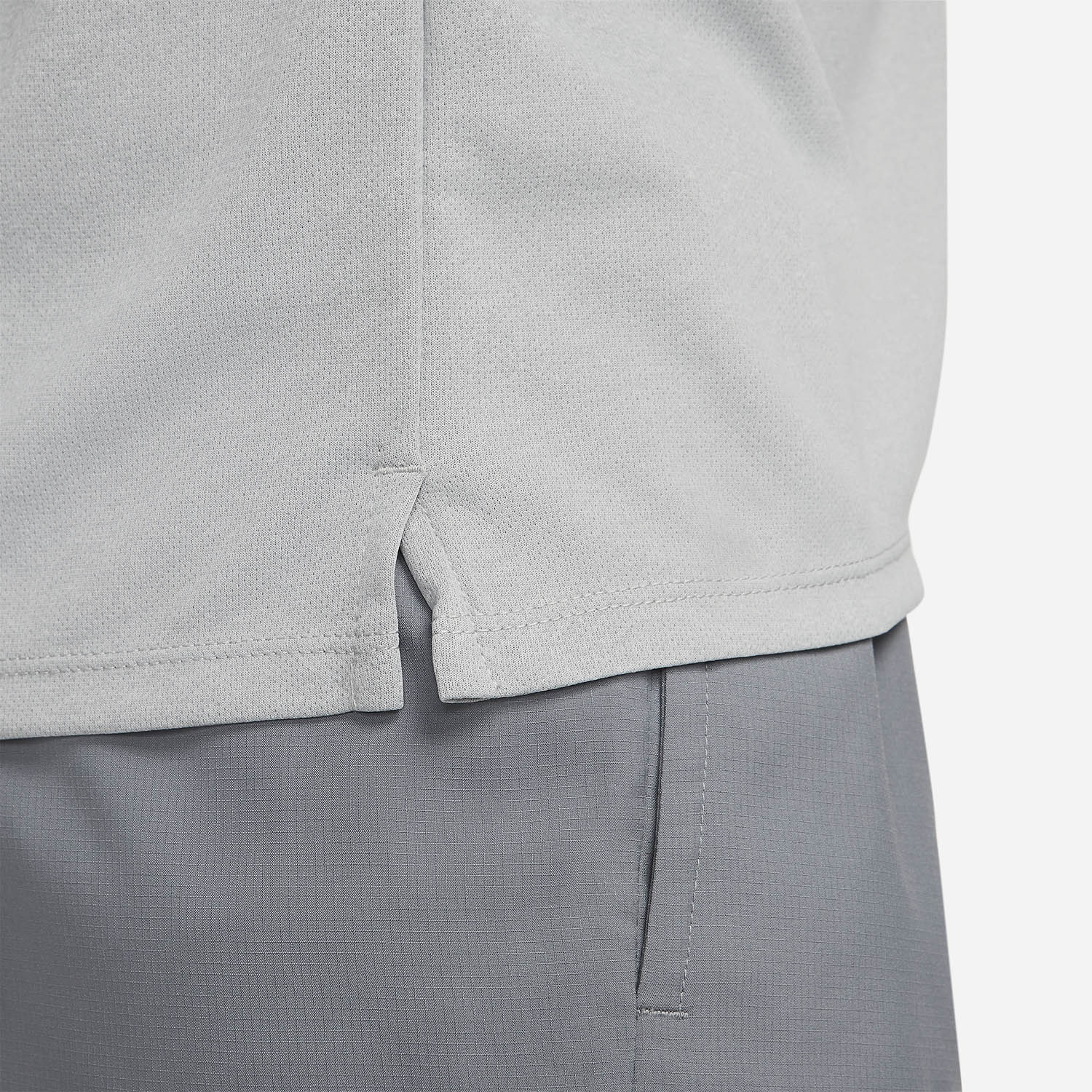 Nike Dri-FIT UV Miler Maglia Grey Fog/Particle Grey/Reflective Silver