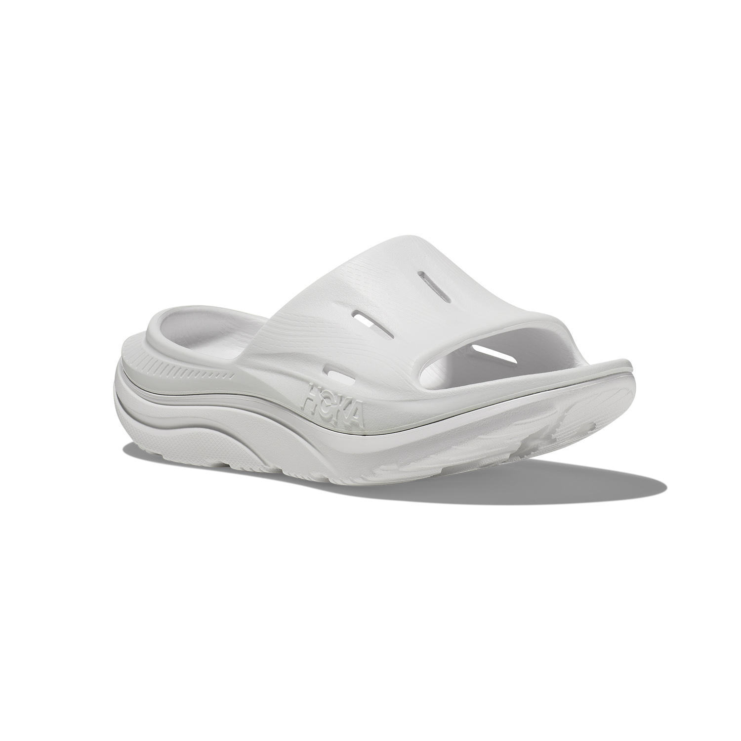 Hoka Ora Recovery Slide 3 White