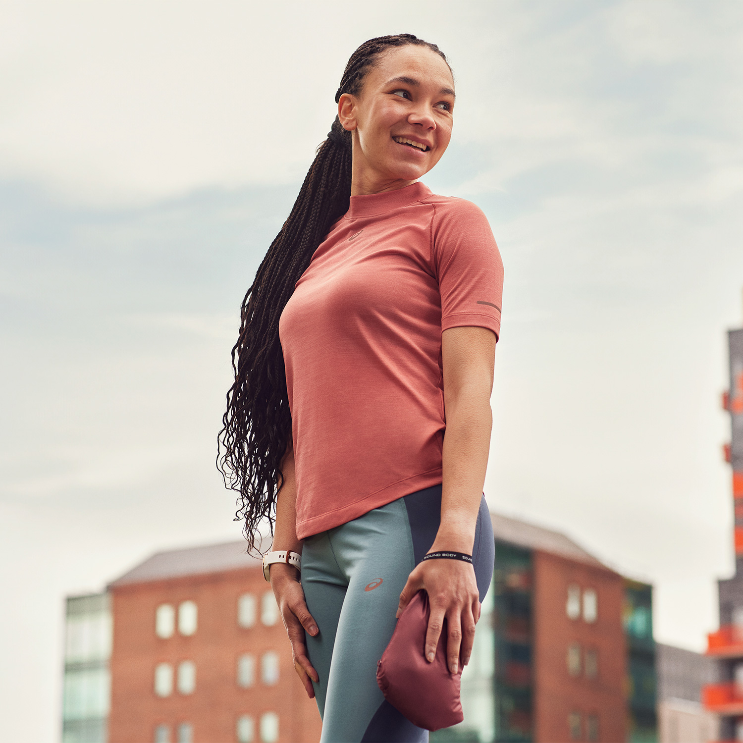 Asics Nagino Maglietta Light Garnet