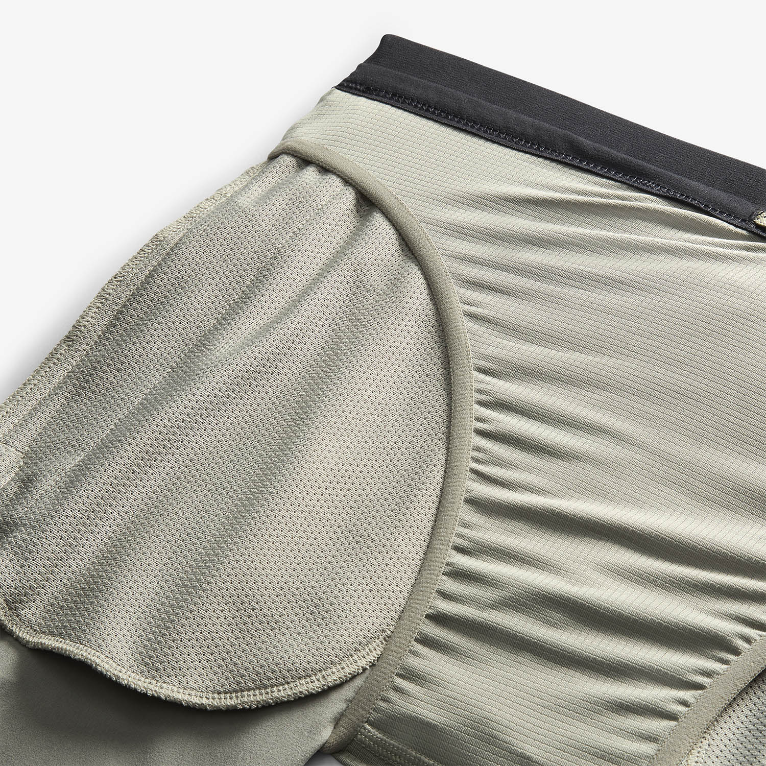 Nike Dri-FIT Second Sunrise 5in Pantaloncini Dark Stucco/Olive Aura/Summit White