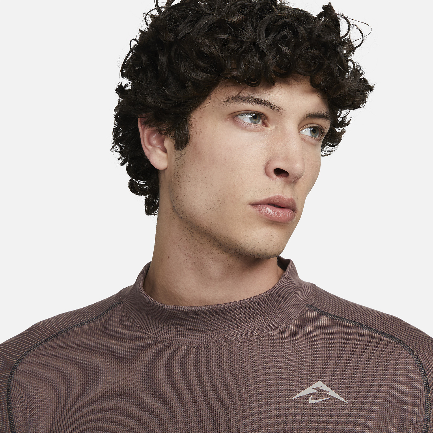 Nike Trail Dri-FIT Swoosh Maglia Plum Eclipse/Black/Guava Ice