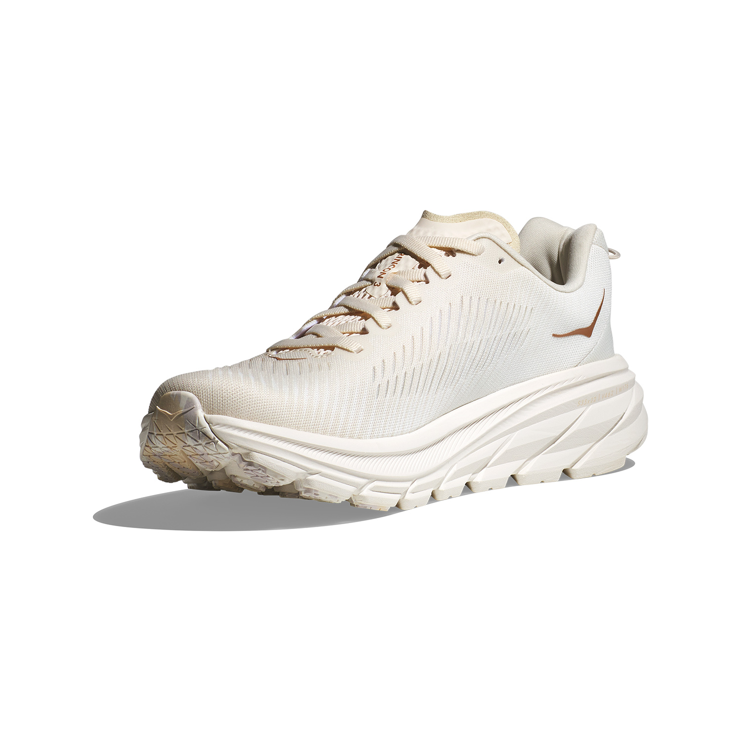 Hoka Rincon 3 Eggnog/Rose Gold