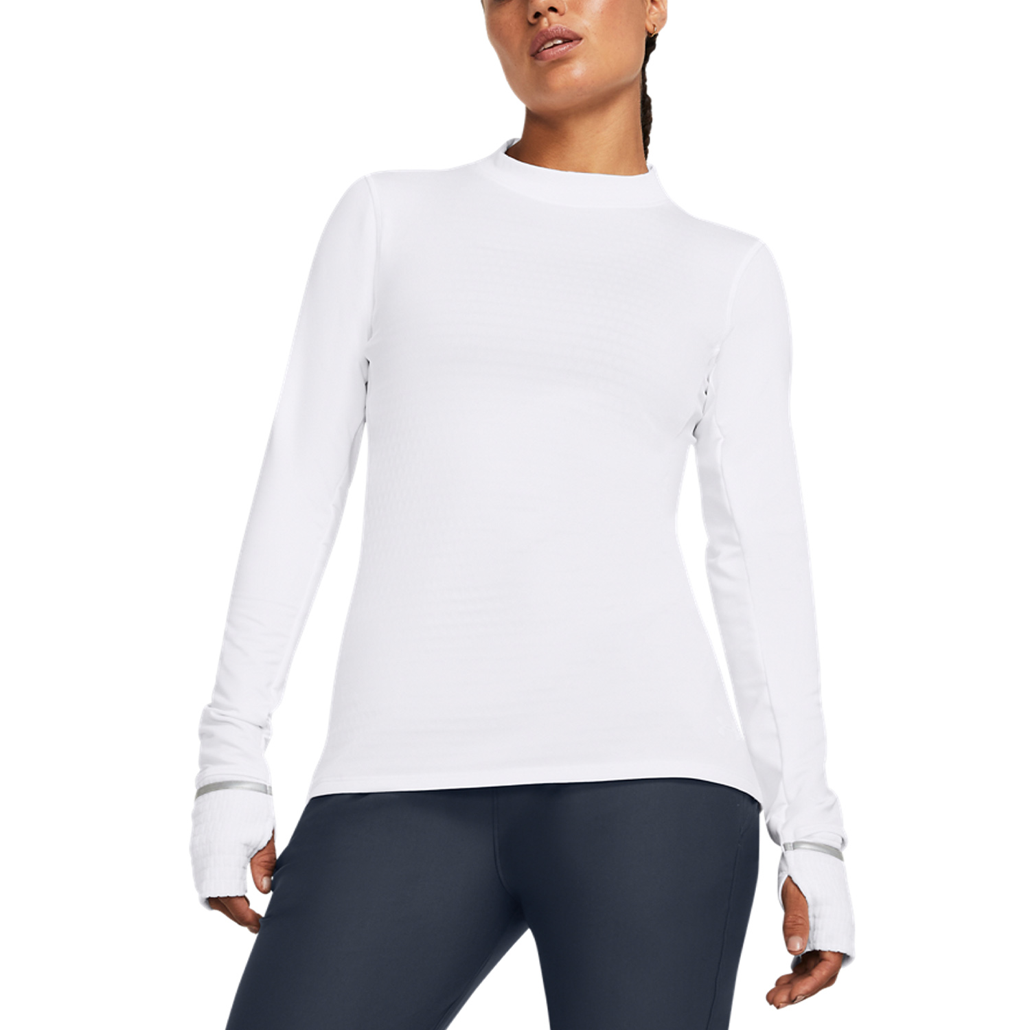 Under Armour Qualifier Cold Maglia White/Reflective