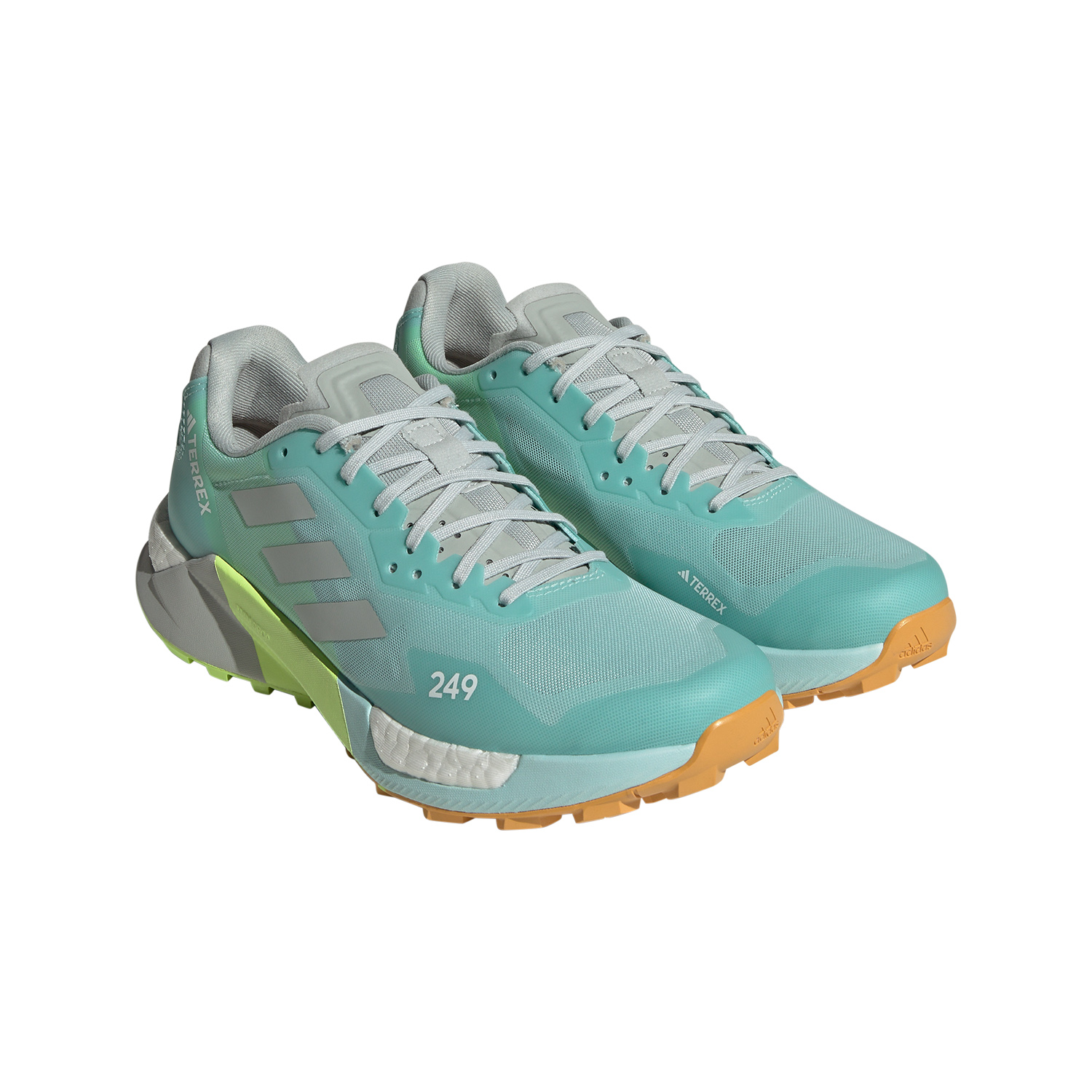 adidas Terrex Agravic Ultra Semi Flash Aqua/Wonder Silver/Lucid Lemon