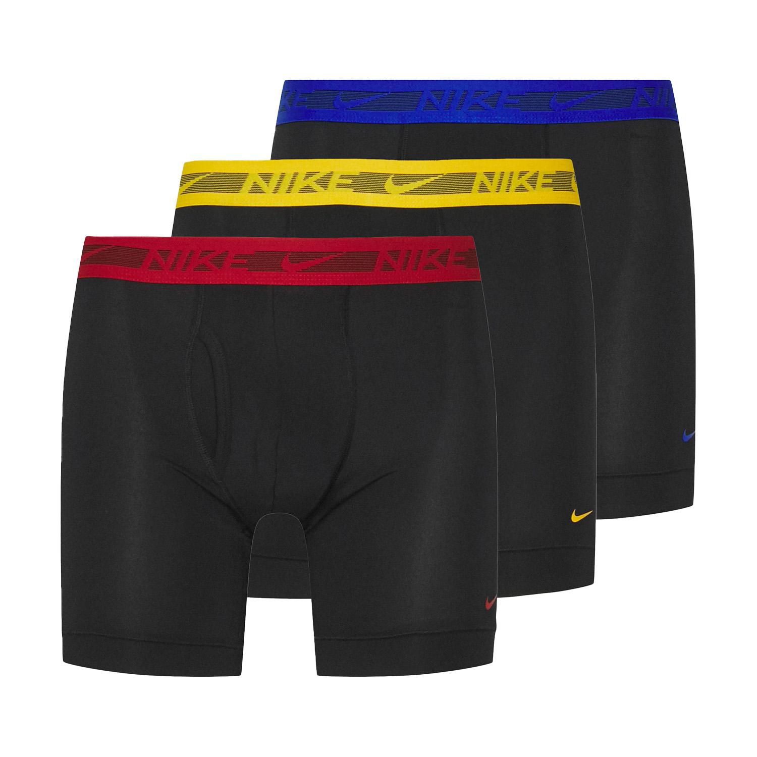 Nike Dri-FIT Ultra Stretch x 3 Boxer Cinnabar/Ochre/Game Royal