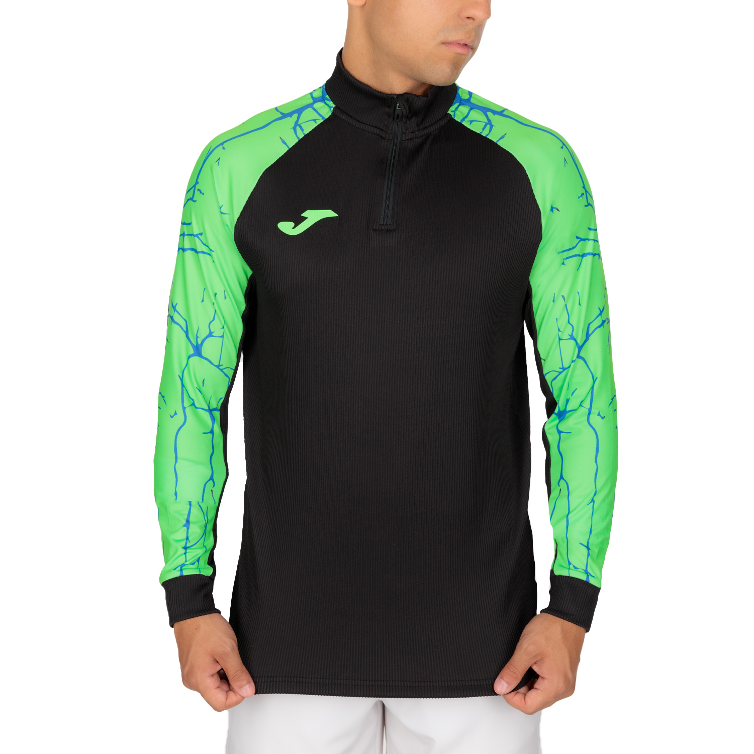 Joma Elite IX Maglia Black/Fluor Green