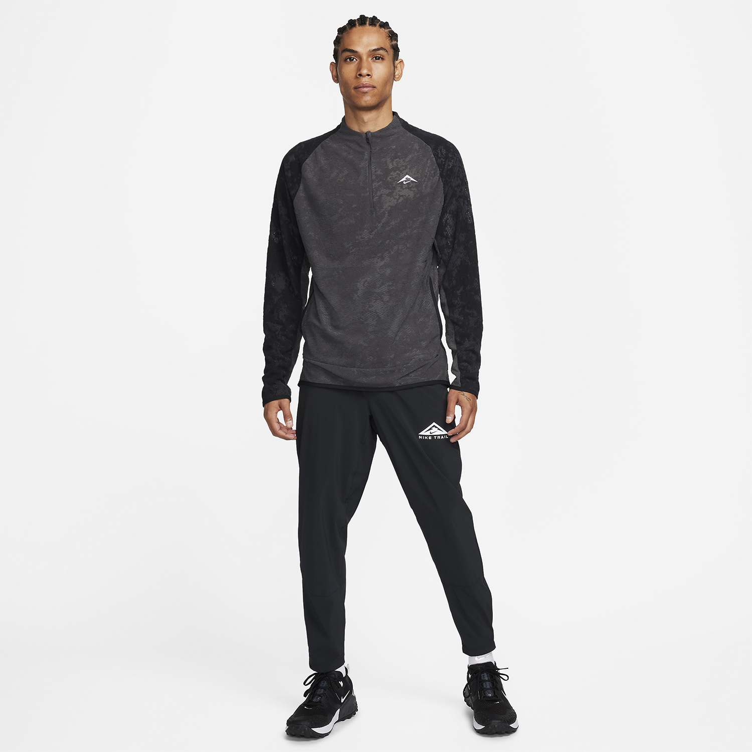 Nike Trail Maglia Anthracite/Black/White