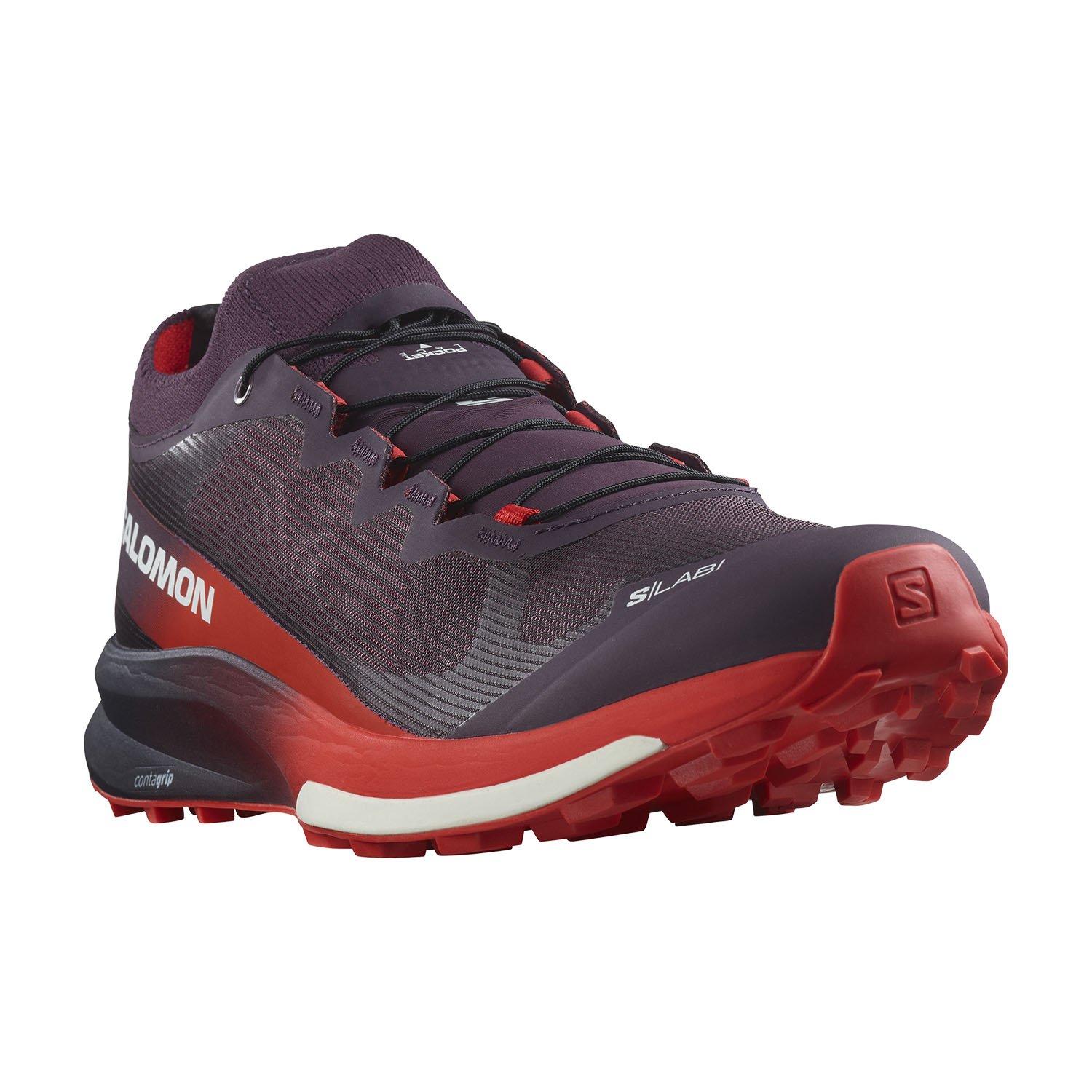 Salomon S/Lab Ultra 3 Plum Perfect/Fiery Red/White