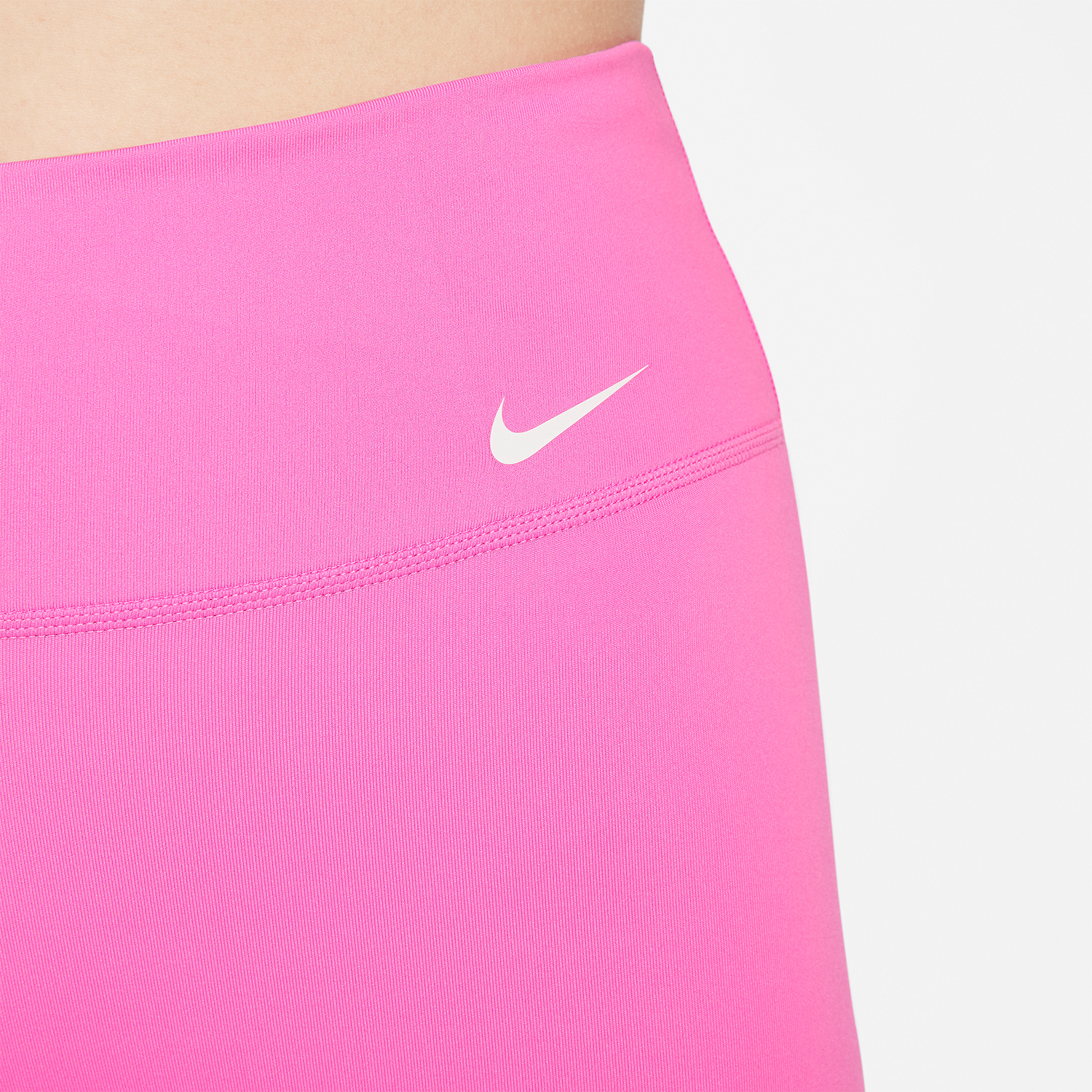 Nike One Mid Rise 7in Pantaloncini Playful Pink/White