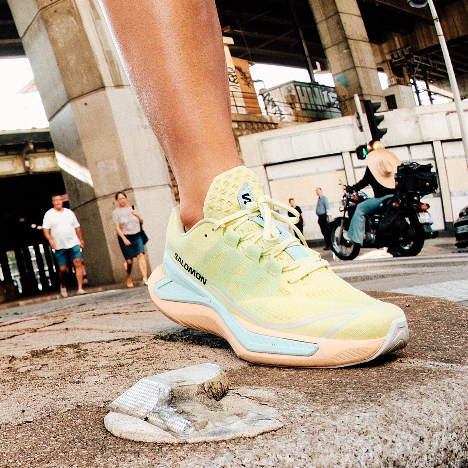 Salomon DRX Bliss Sunny Lime/Tanager Turquoise/Peach Quartz