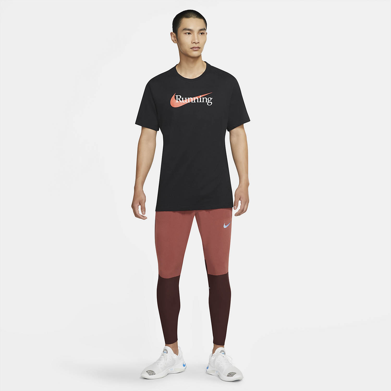 Nike Dri-FIT Run Maglietta Black