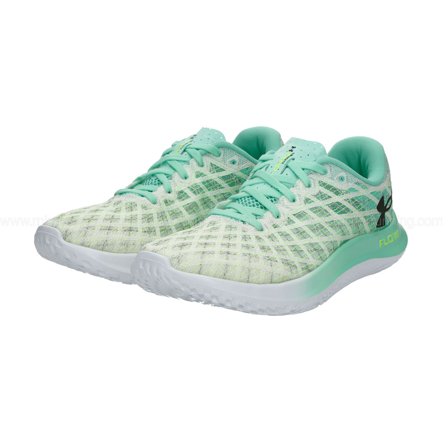 Under Armour Flow Velociti Wind 2 White/Green Breeze/Black
