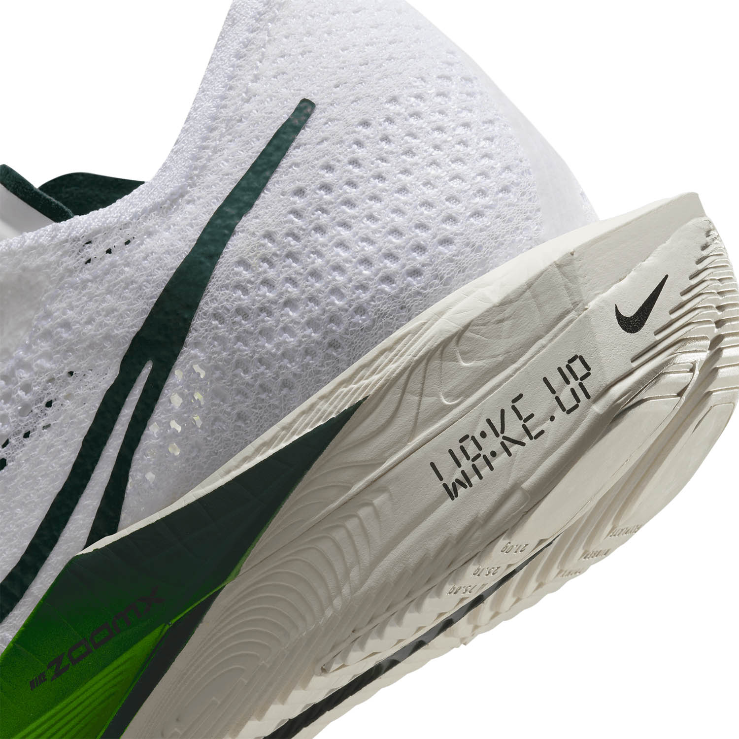 Nike ZoomX Vaporfly Next% 3 White/Pro Green/Volt/Sail