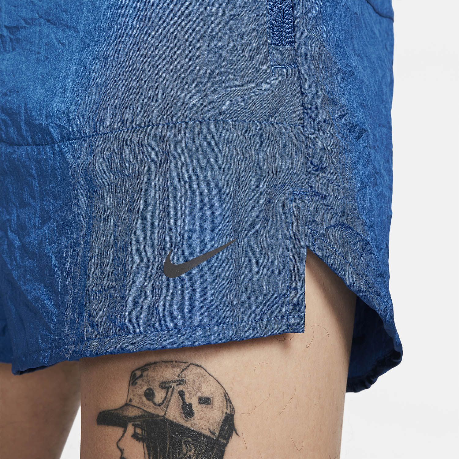 Nike Dri-FIT Stride 5in Pantaloncini Court Blue/Black/Black Reflective