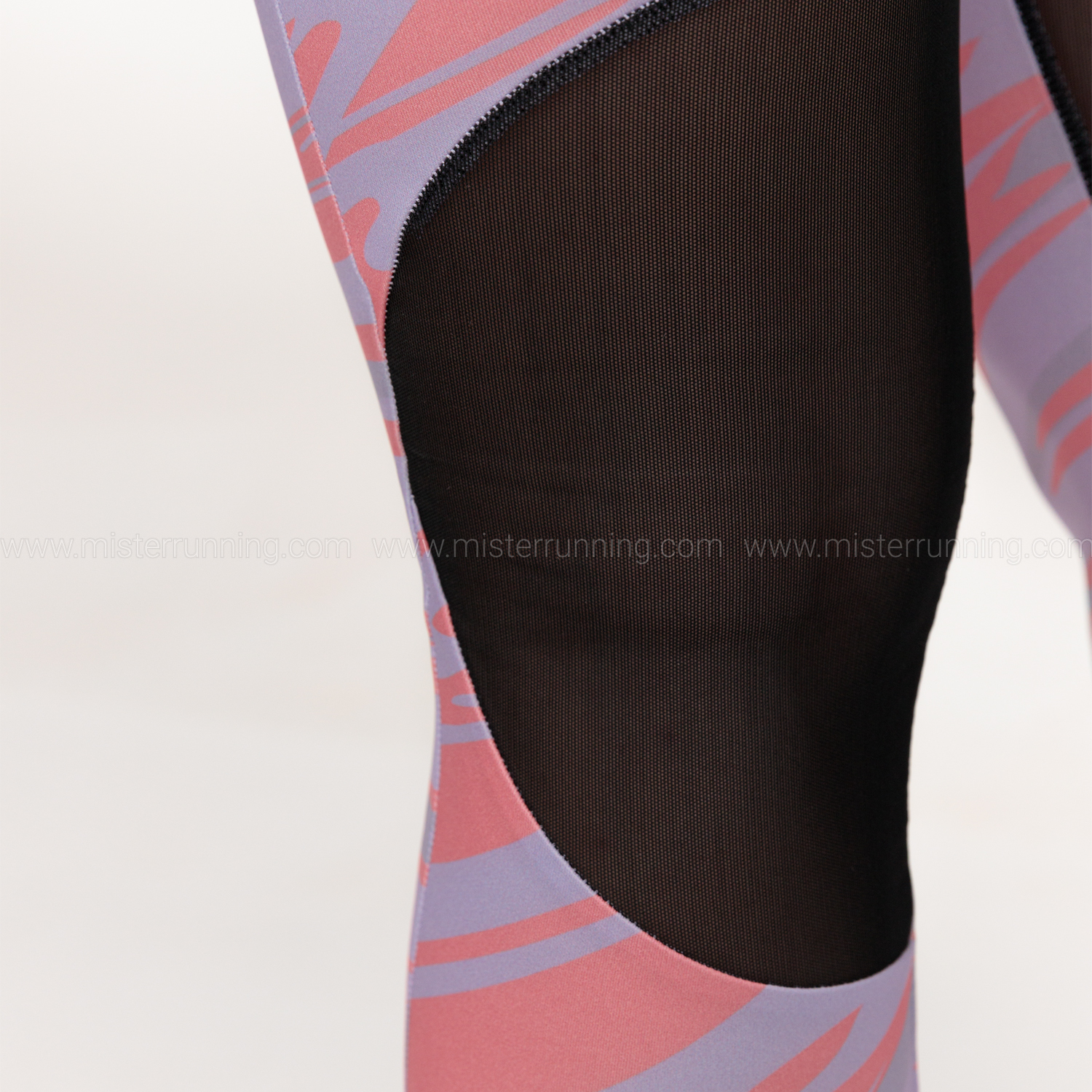 Mizuno 7/8 Printed Tights Pastel Lilac