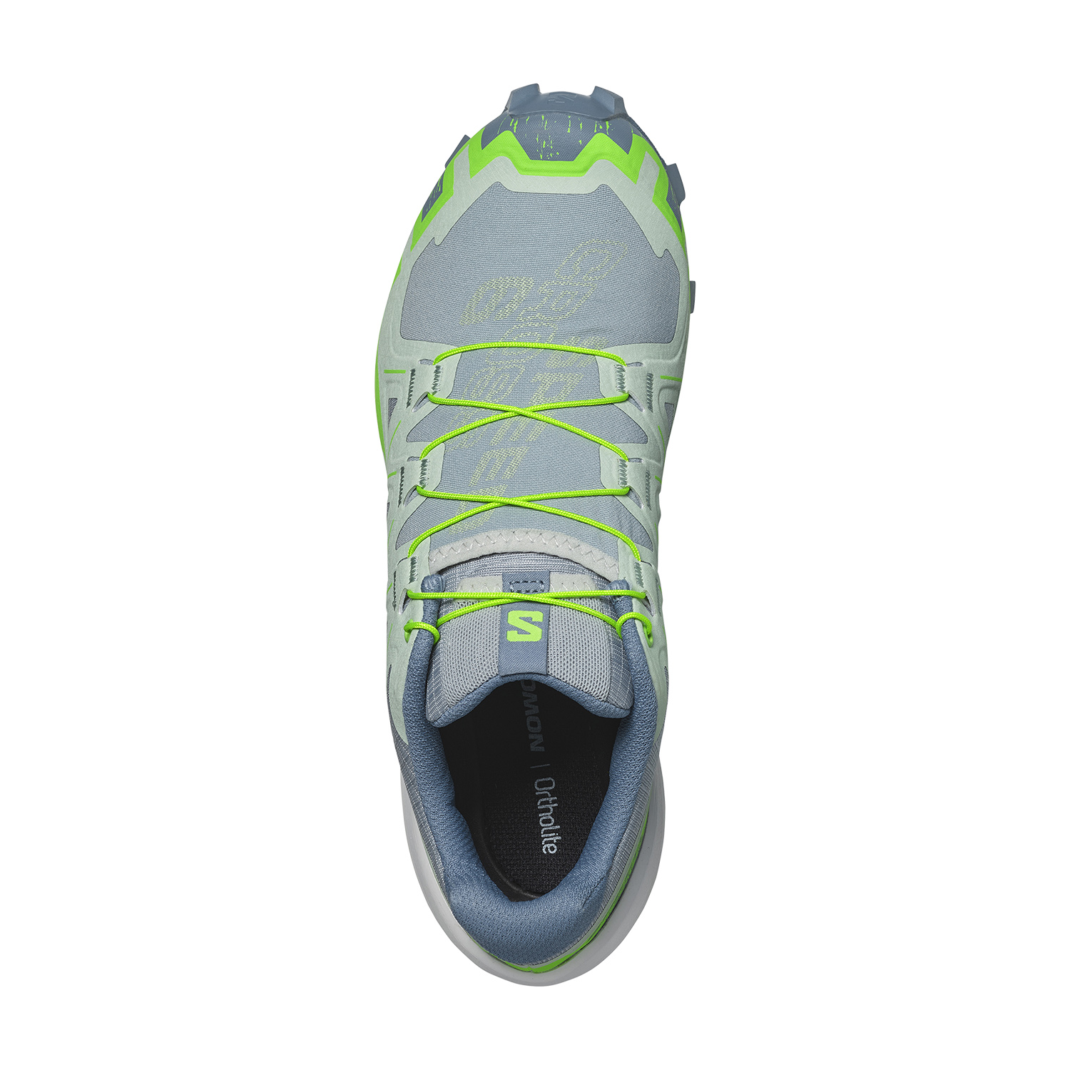 Salomon Speedcross 6 Quarry/Green Gecko/Flint Stone
