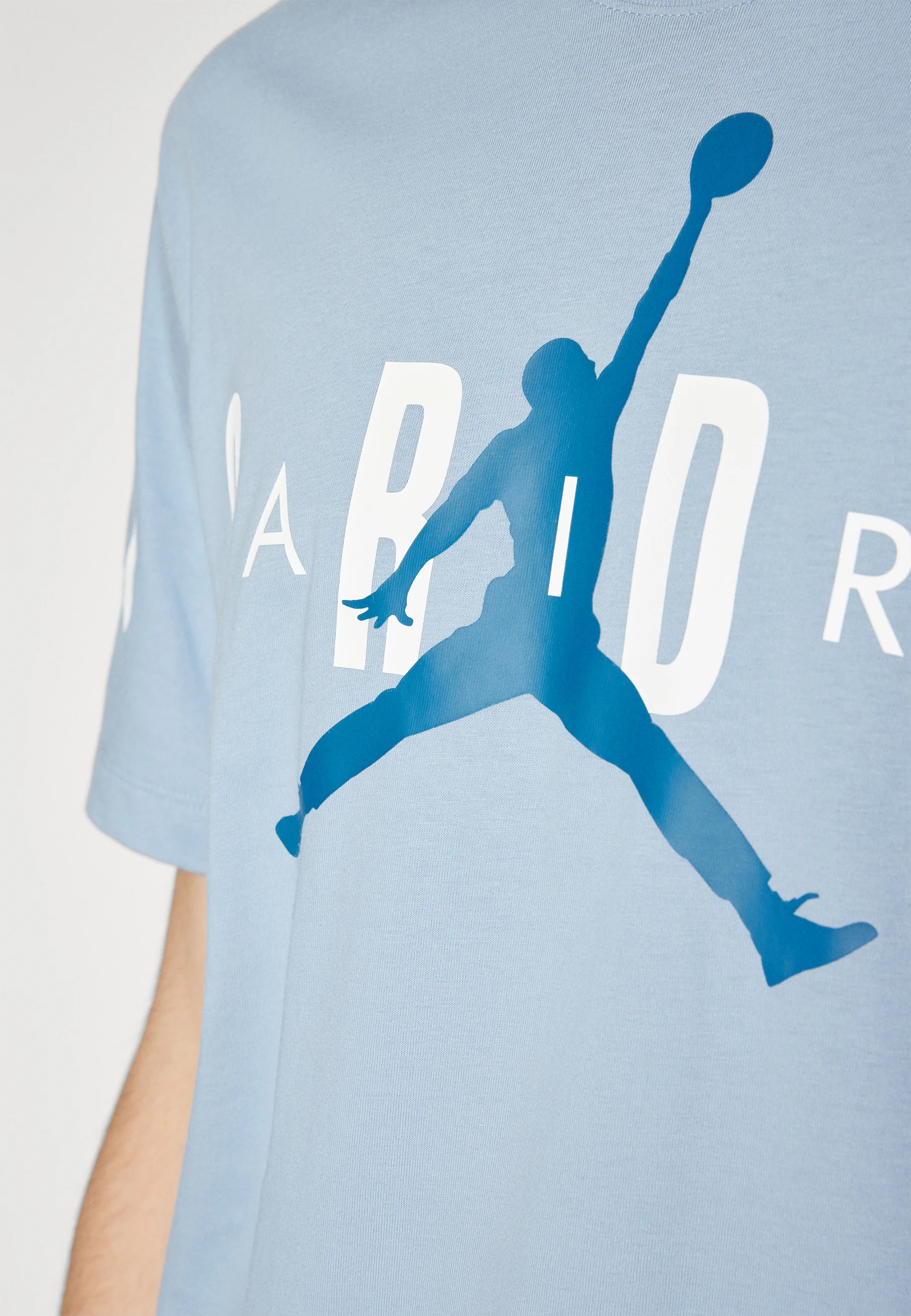 Jordan M J JD AIR STRETCH SS CREW - T-shirt con stampa