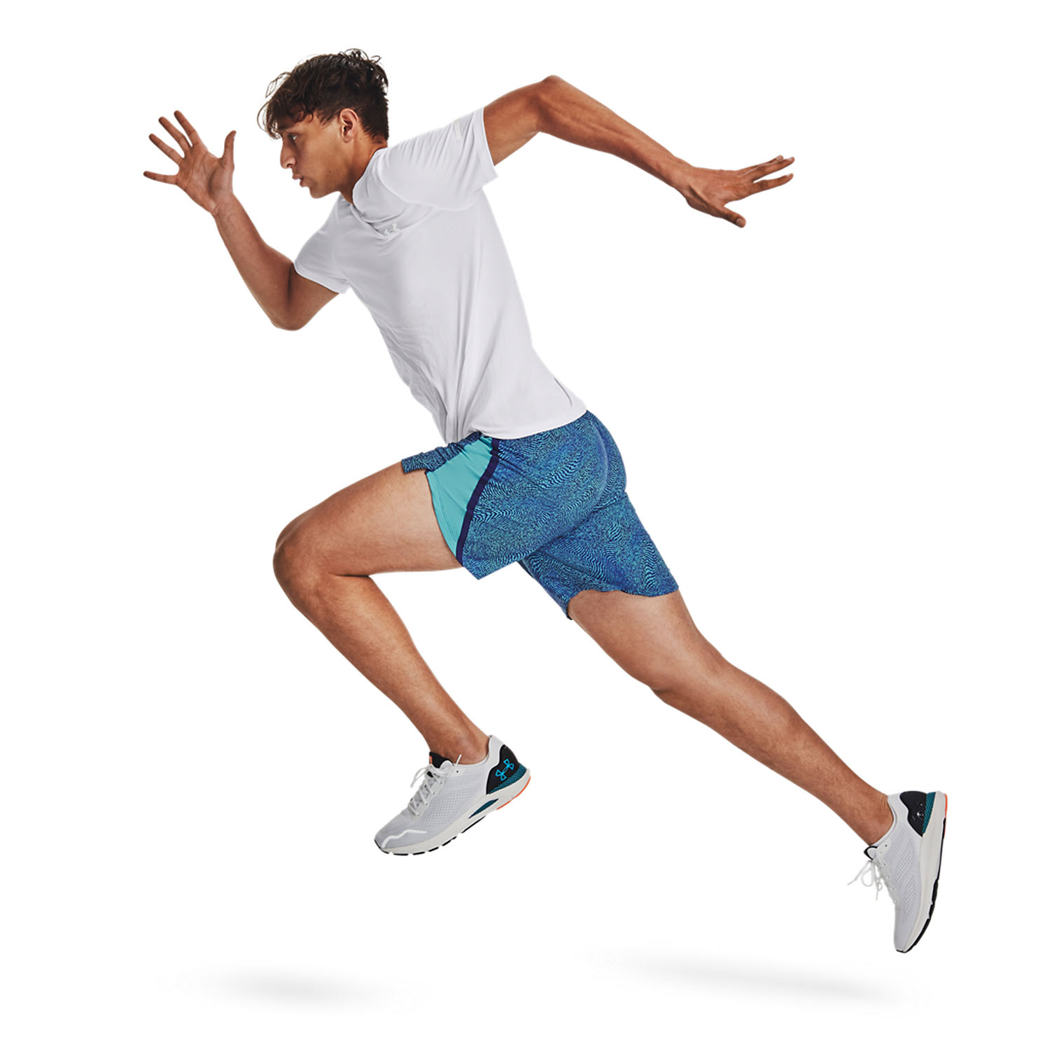 Under Armour Seamless Stride Maglietta White/Reflective