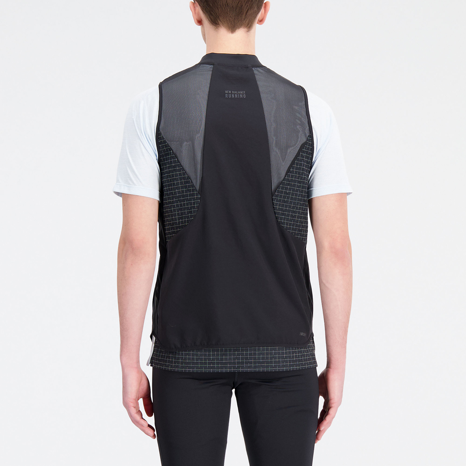New Balance Impact Run Luminous Gilet Black