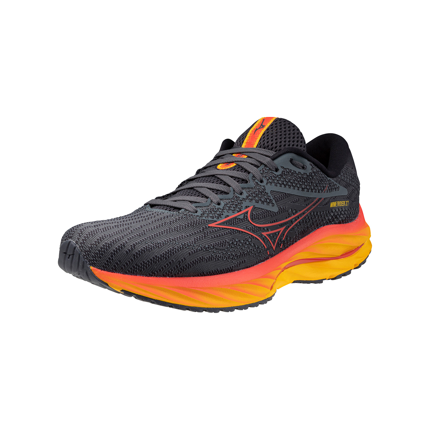 Mizuno Wave Rider 27 Turbulence/Cayenne/Citrus