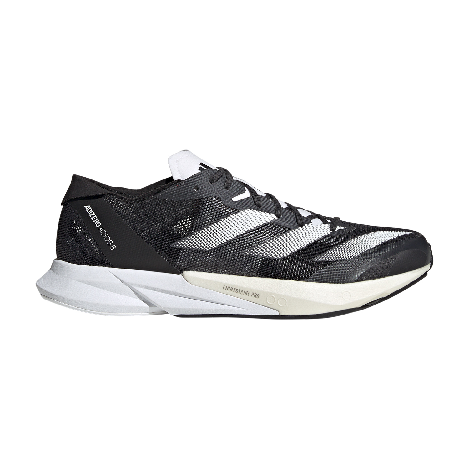 adidas adizero Adios 8 Carbon/Cloud White/Core Black