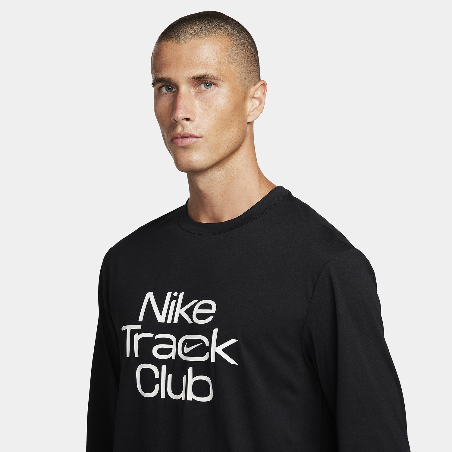 Nike Hyverse Track Club Maglia Black/Summit White