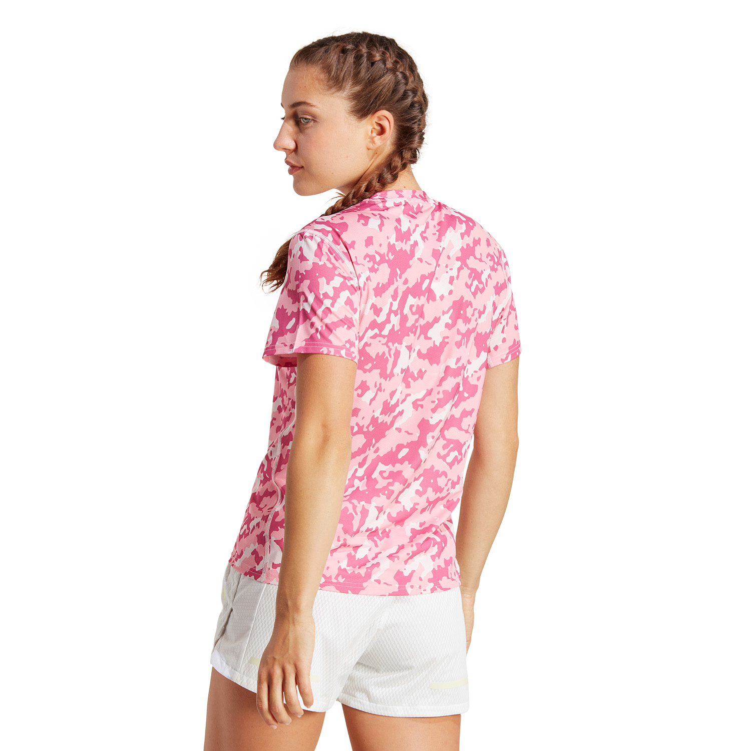 adidas Own The Run Maglietta Clear Pink