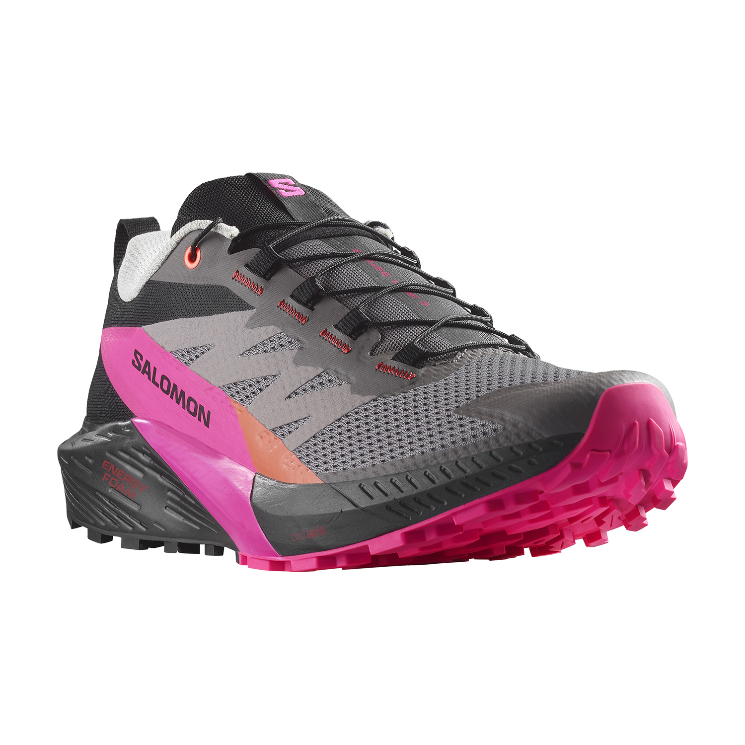 Salomon Sense Ride 5 Plum Kitten/Black/Pink Glo