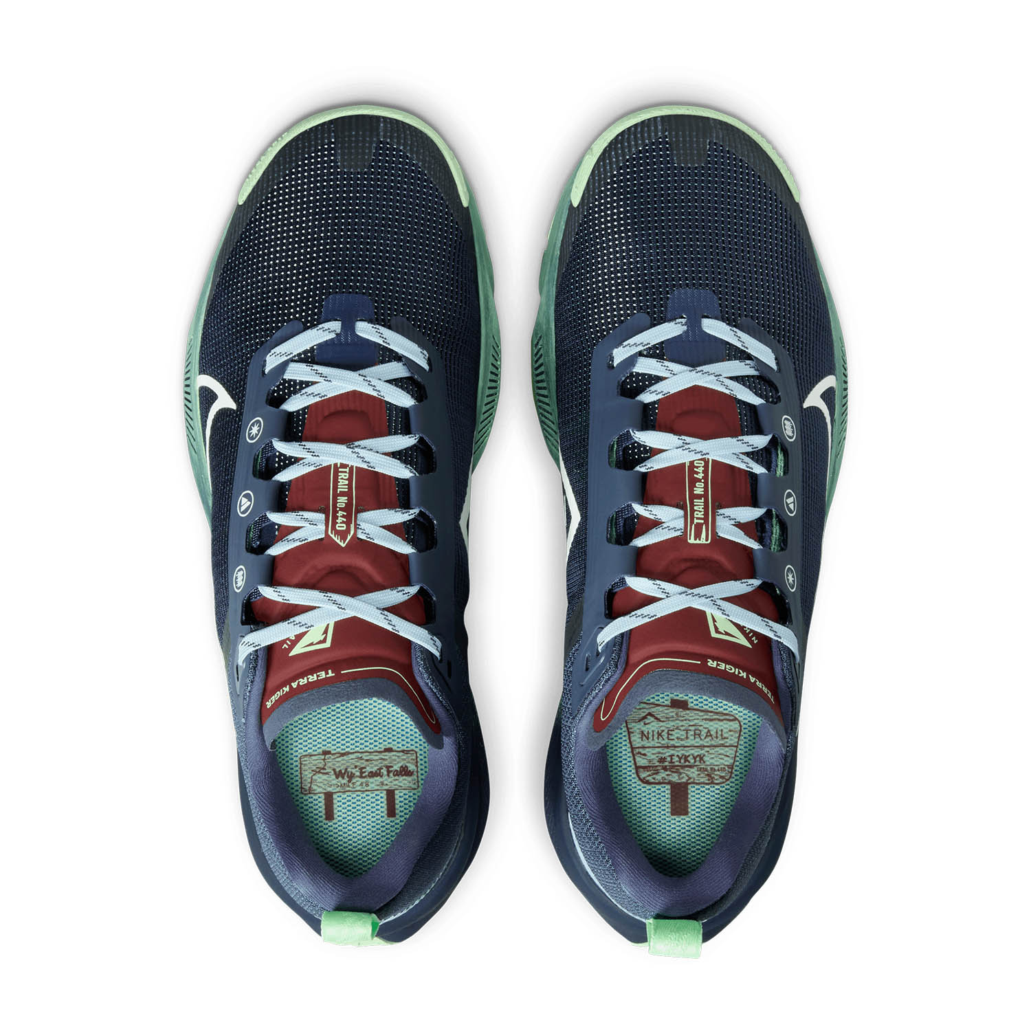 Nike React Terra Kiger 9 Thunder Blue/Summit White/Vapor Green