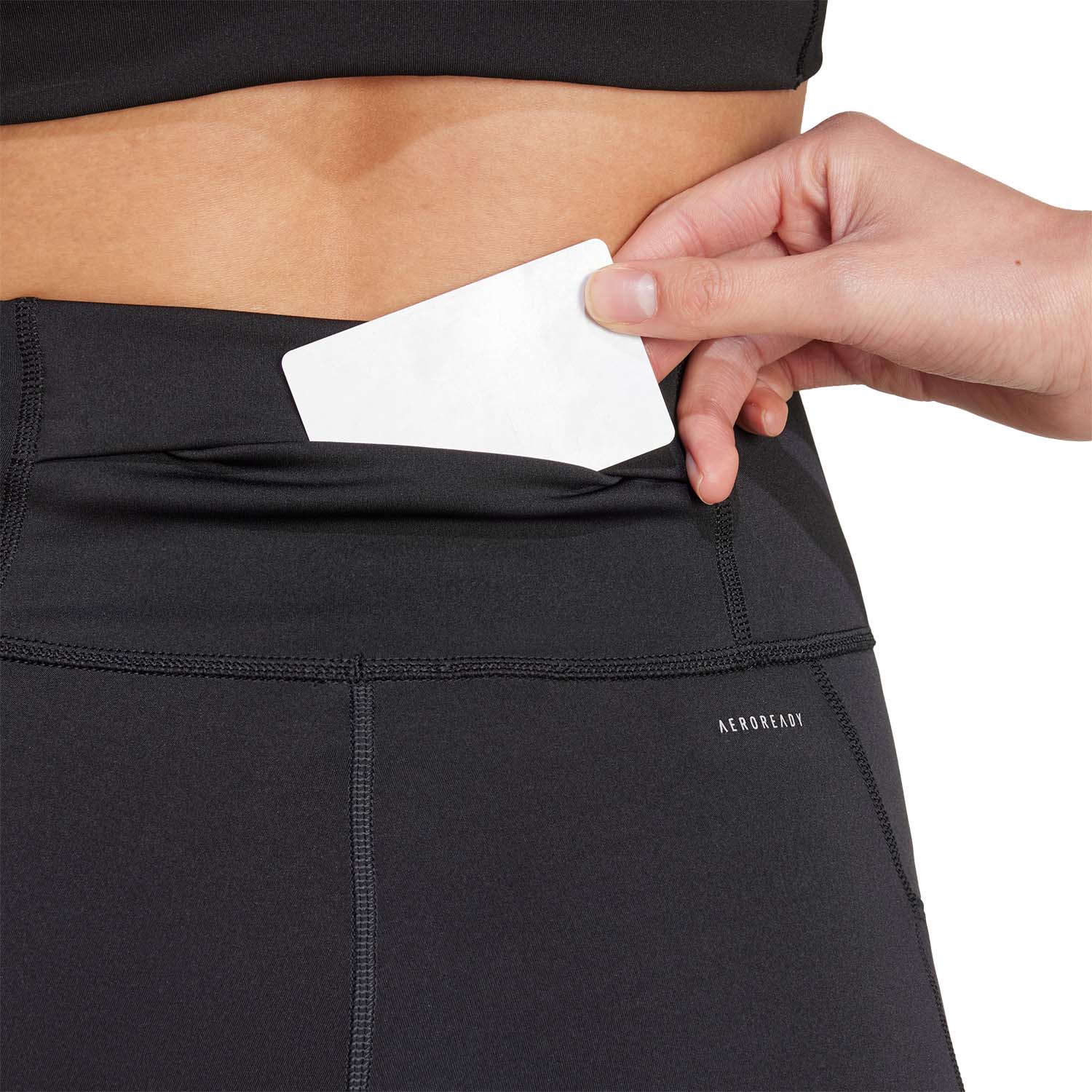 adidas Dailyrun 3/4 Tights Black/White