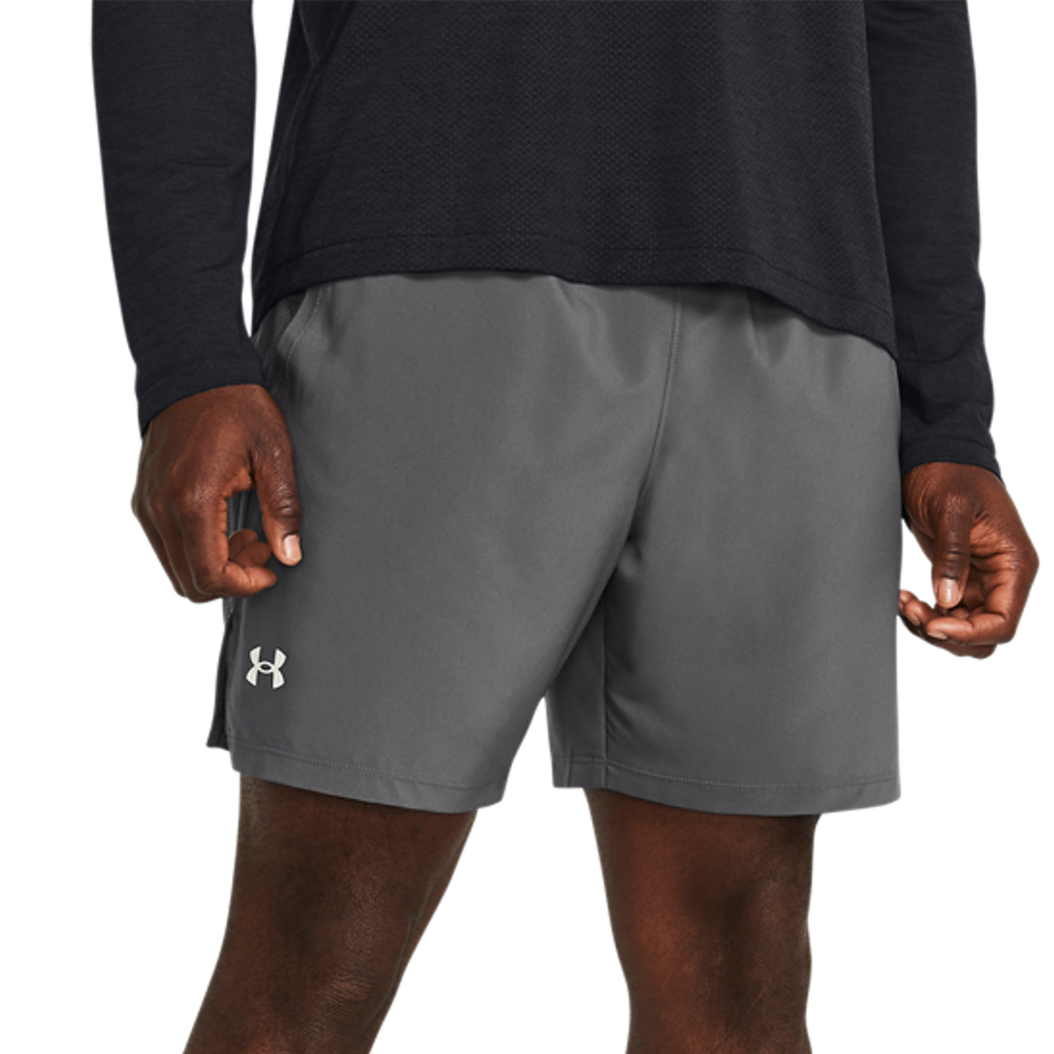 Under Armour Launch 7in Pantaloncini Castlerock/Reflective
