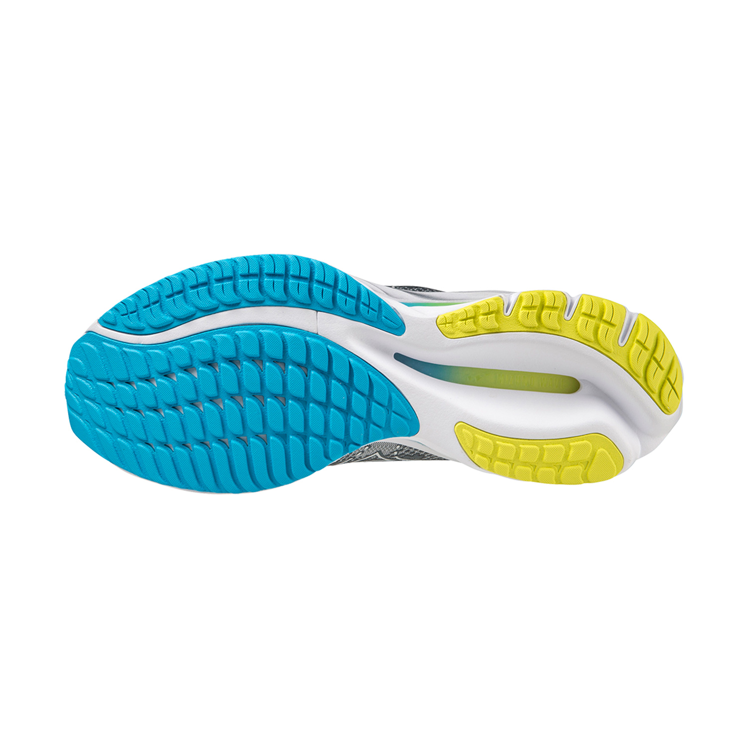 Mizuno Wave Rider 27 Pearl Blue/White/Bolt 2 Neon