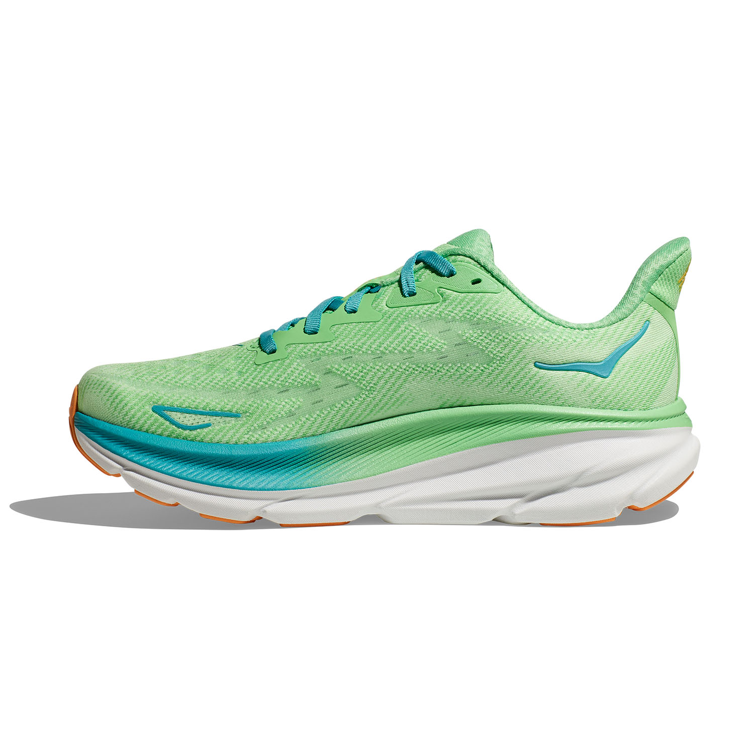 Hoka Clifton 9 Zest/Lime Glow