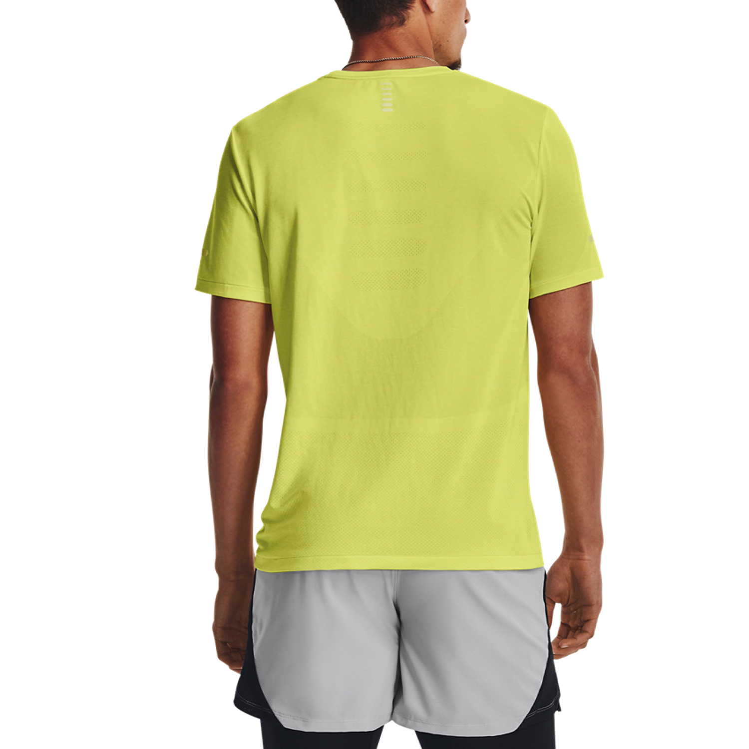 Under Armour Seamless Stride Maglietta Lime Yellow
