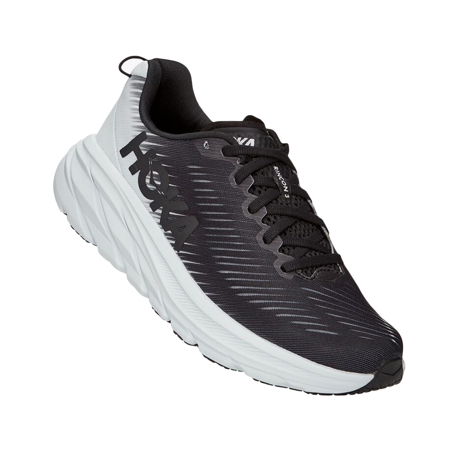 Hoka Rincon 3 Wide Black/White