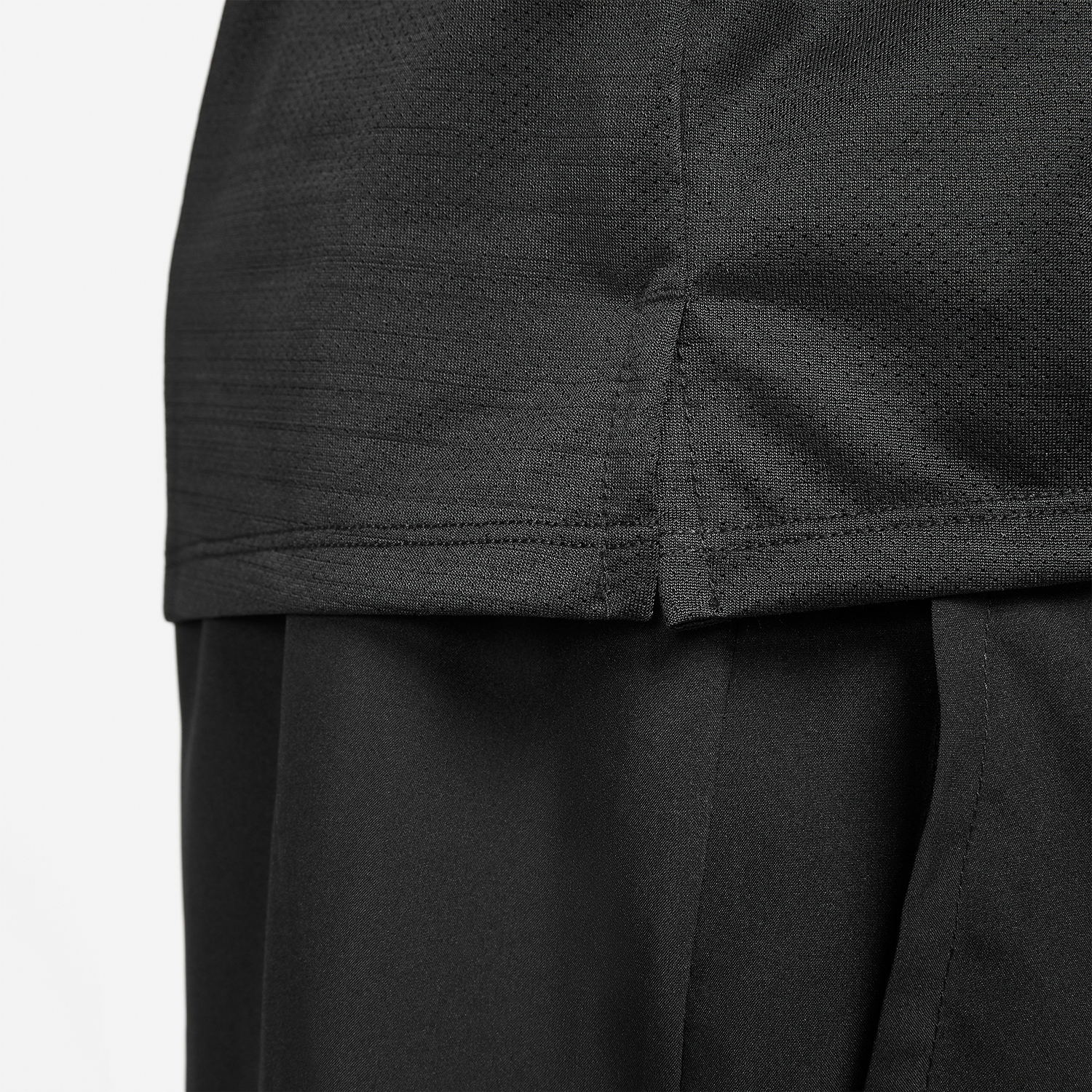 Nike Dri-FIT Miler Breathe Maglietta Black/Reflective Silver