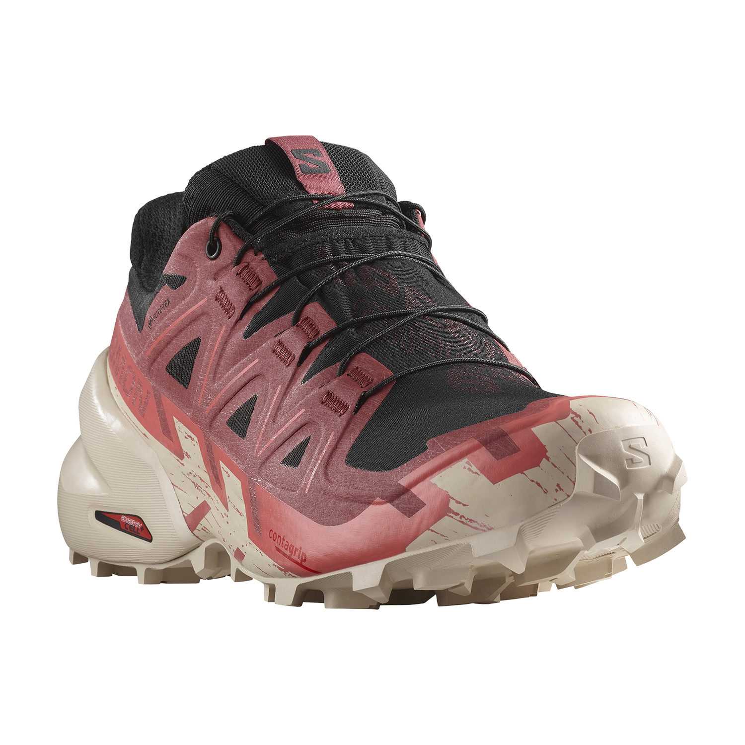 Salomon Speedcross 6 GTX Black/Cow Hide/Faded Rose