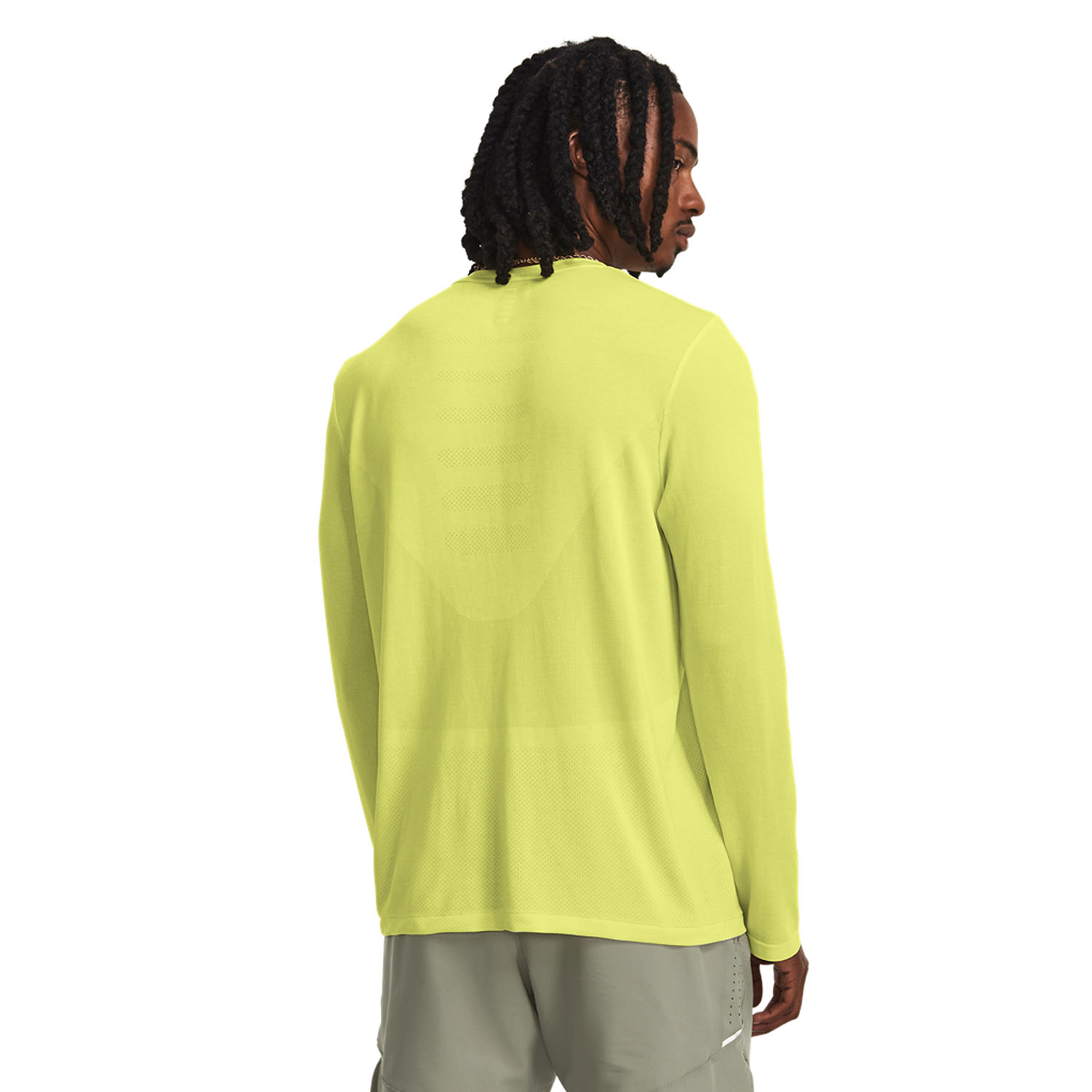 Under Armour Seamless Stride Maglia Lime Yellow