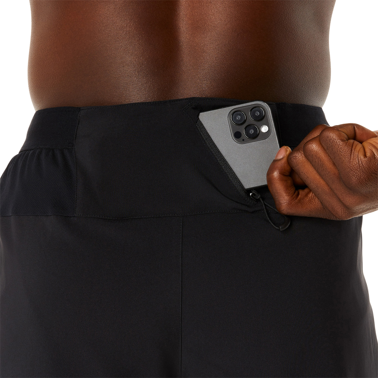 Asics Road Logo 5in Pantaloncini Performance Black