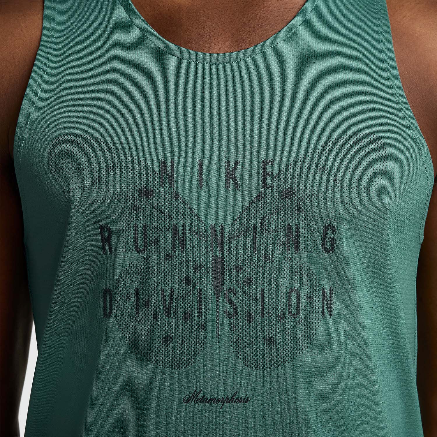 Nike Dri-FIT Rise 365 Canotta Bicoastal/Barely Green/Black