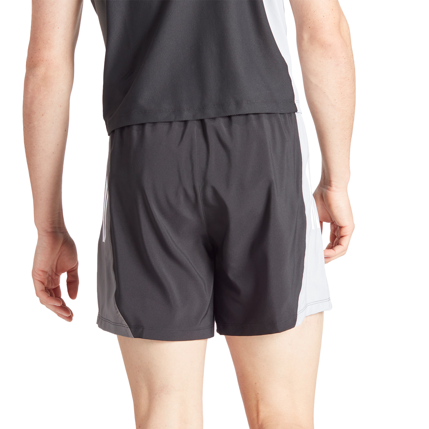 adidas Own The Run Logo 5in Pantaloncini Black/Halsil/Grey Five