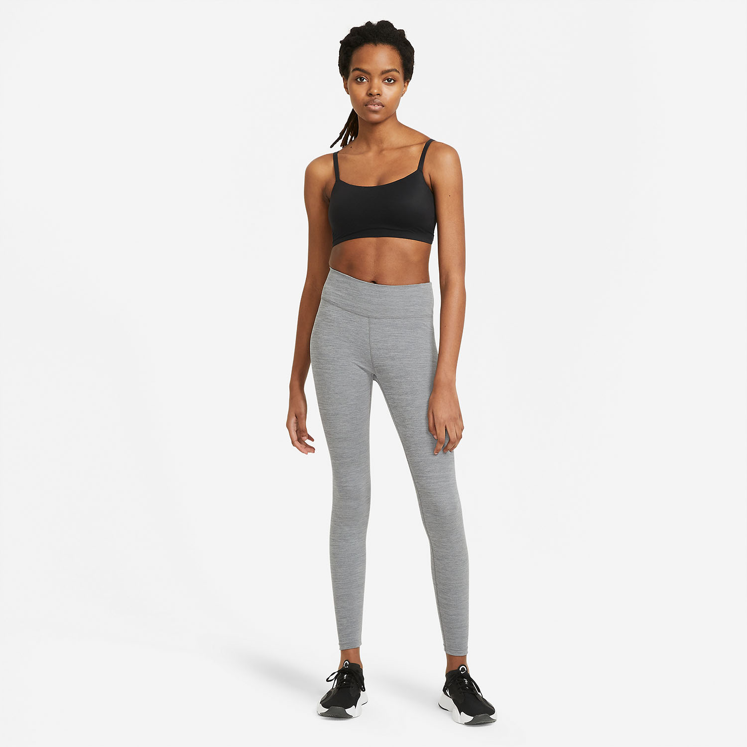 Nike One Tights Iron Grey/Heather/White