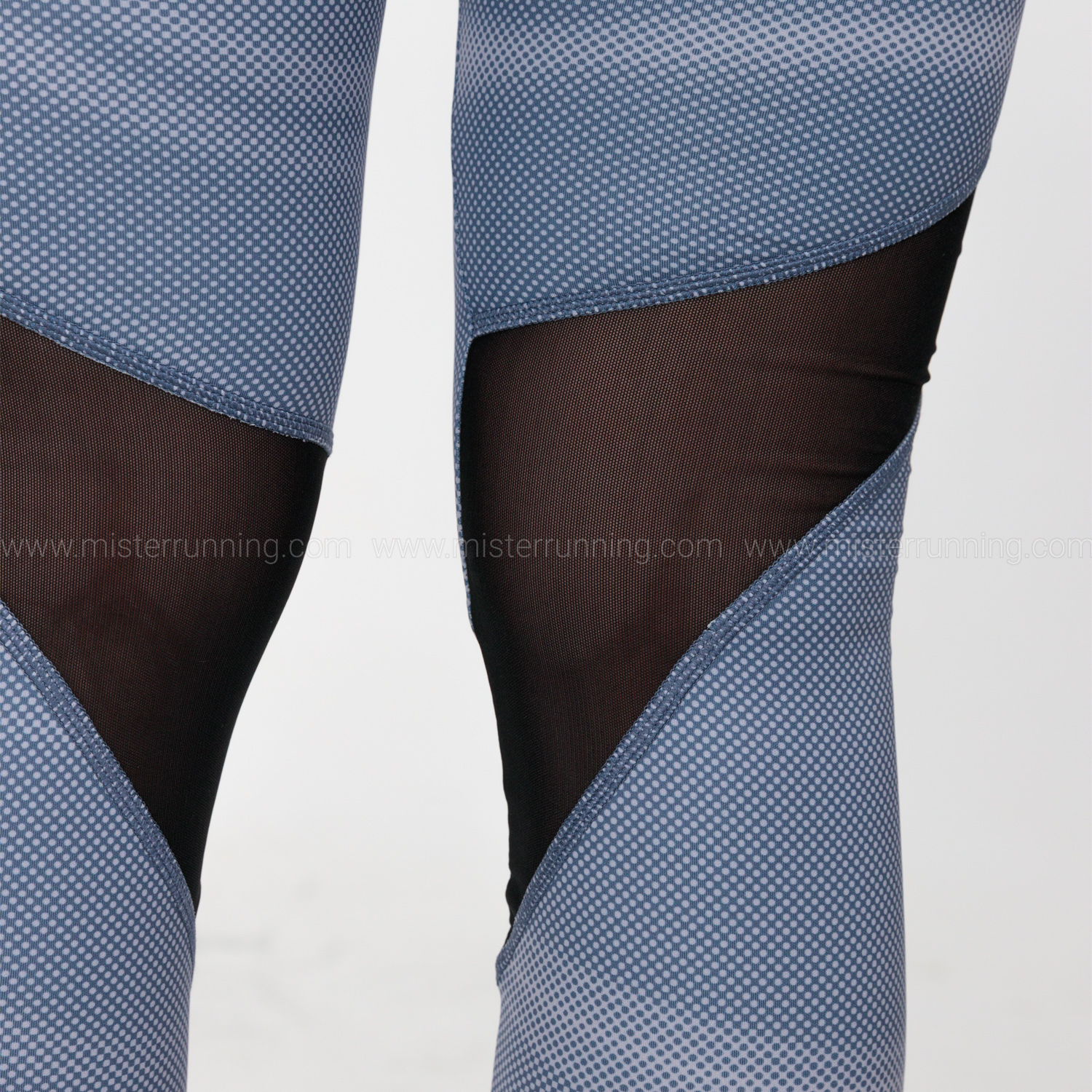 Mizuno Printed Tights Nightshadow Blue