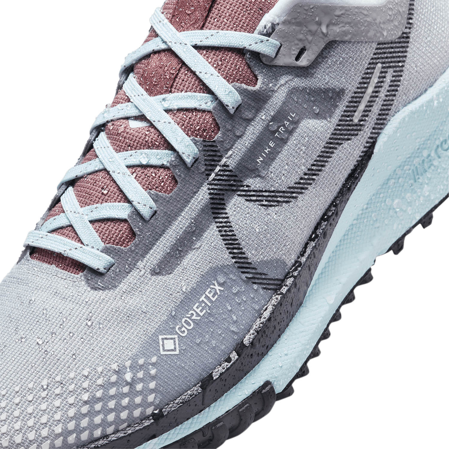 Nike React Pegasus Trail 4 GTX Light Smoke Grey/Black/Glacier Blue