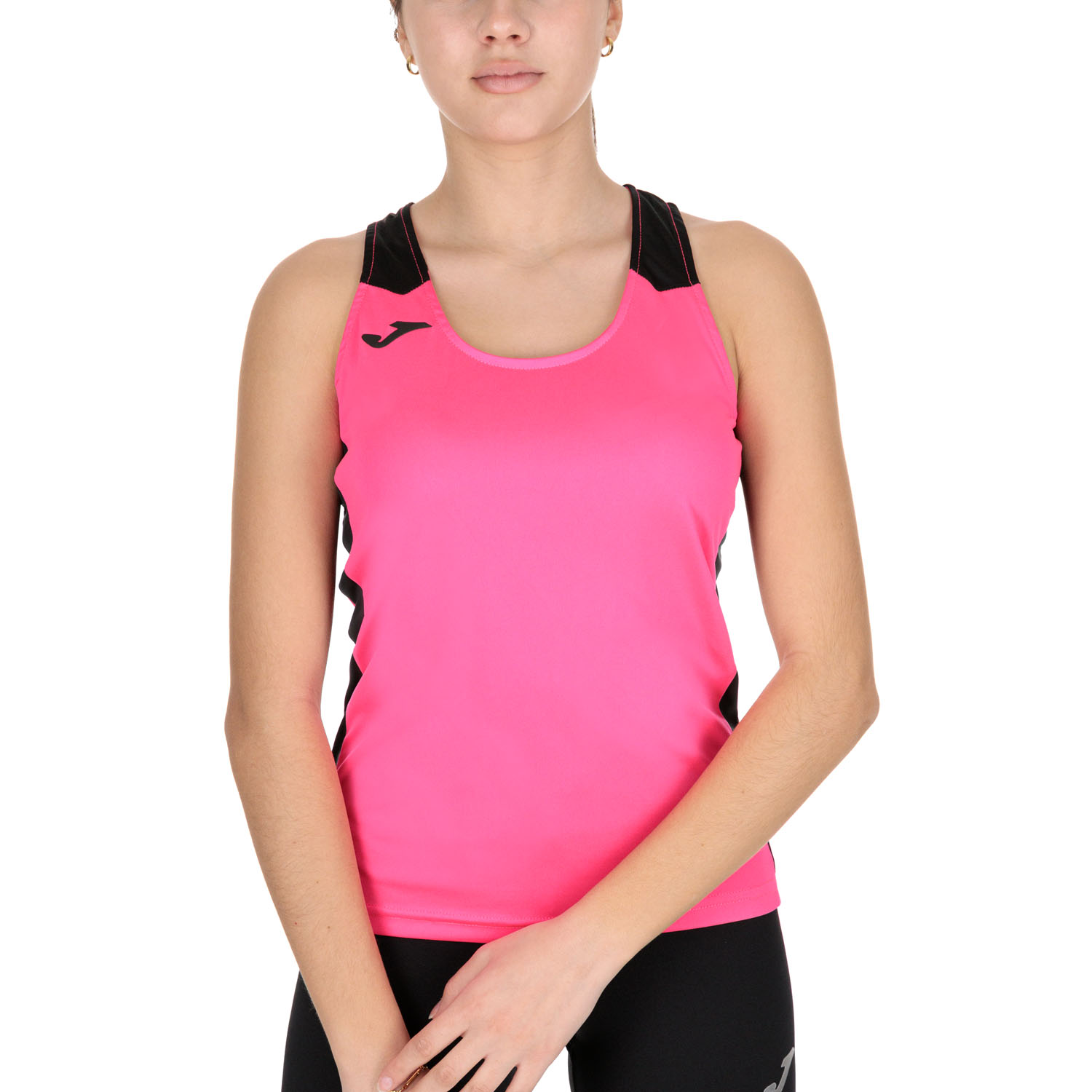 Joma Record II Canotta Fluor Pink/Black