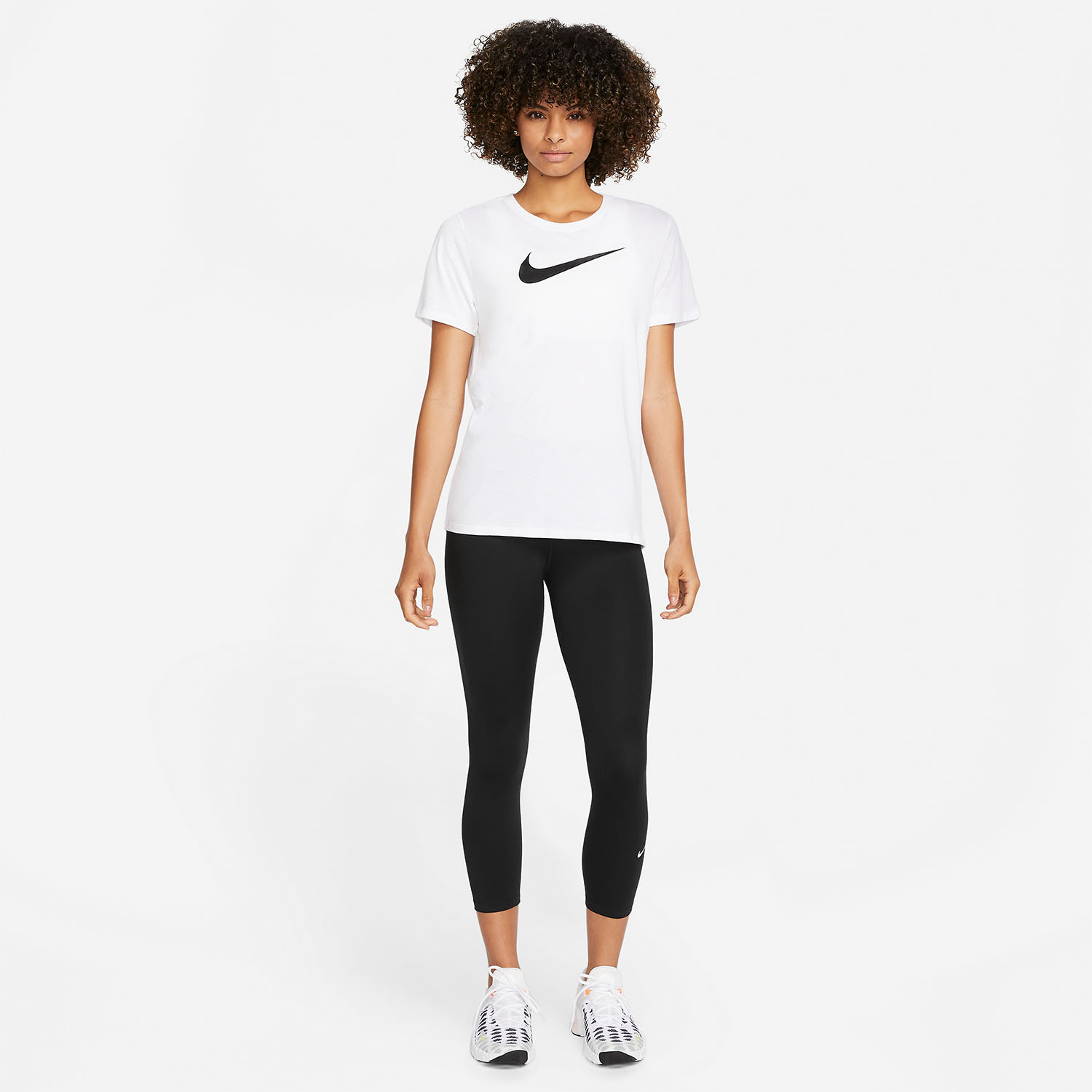 Nike Dri-FIT Maglietta White/Black