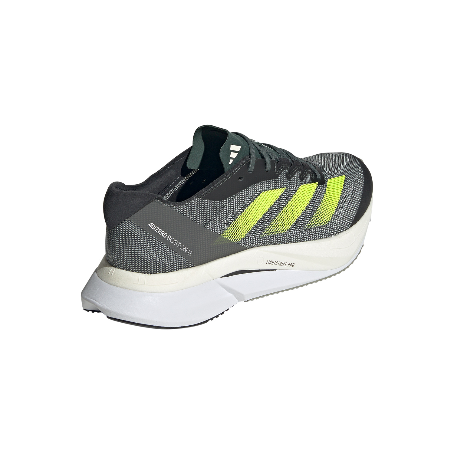 adidas adizero Boston 12 Legend Ivory/Lucid Lemon/Silver Pebble
