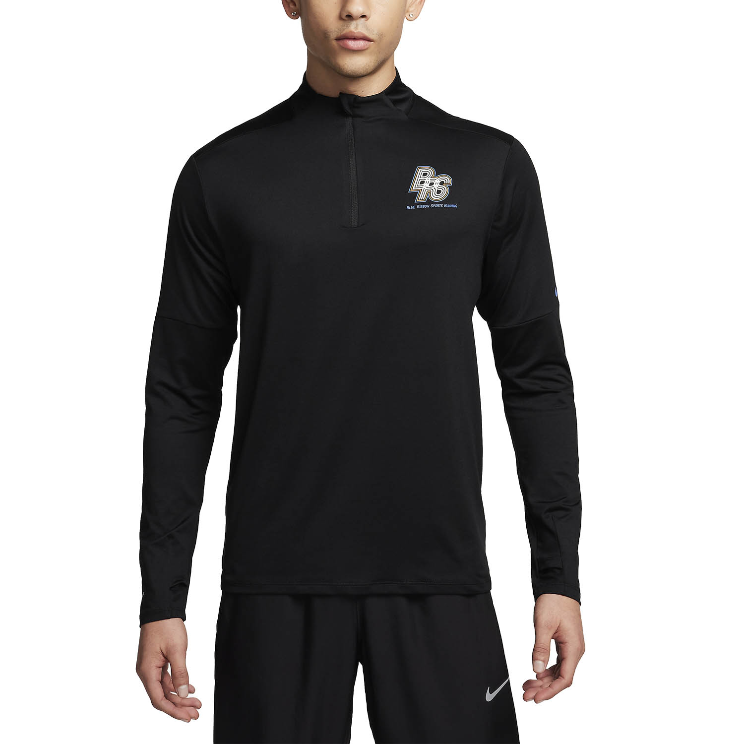 Nike Dri-FIT Element Energy BRS Maglia Black/Hyper Royal