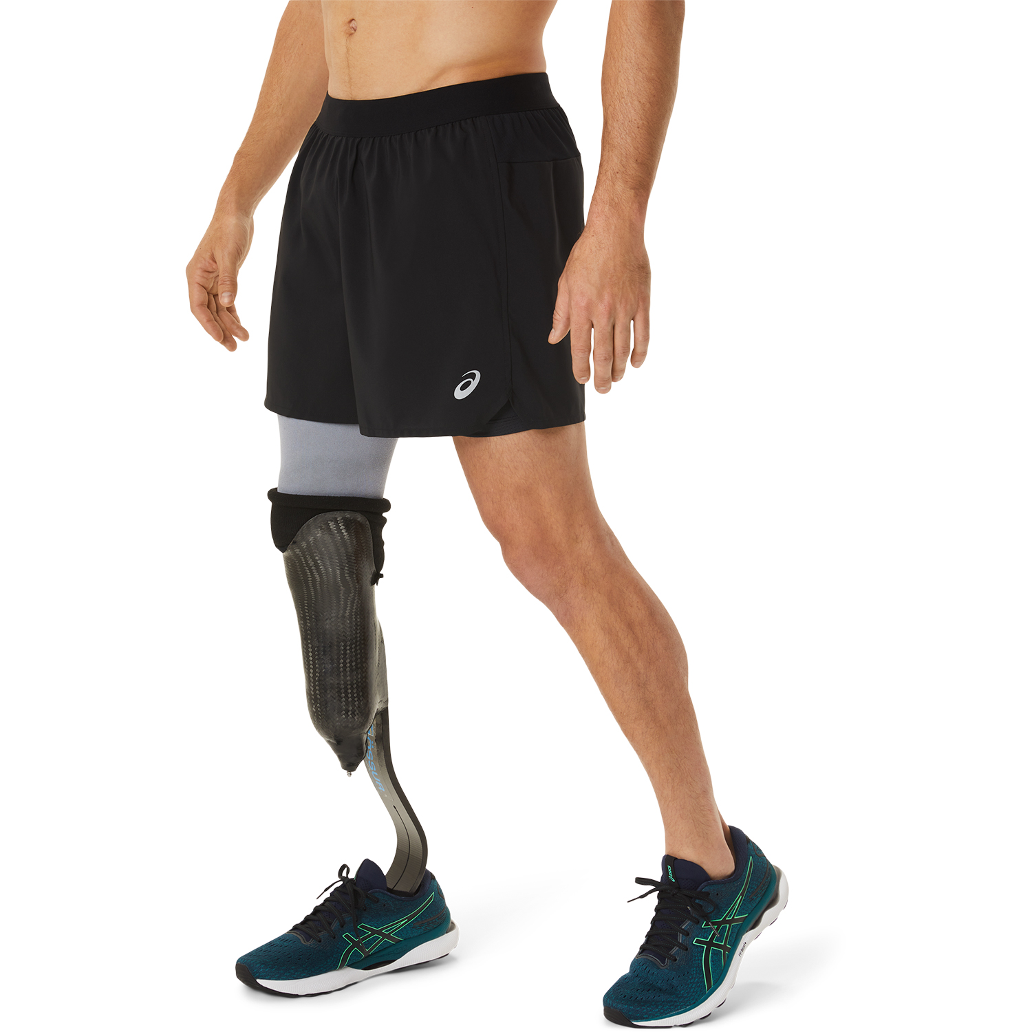 Asics Road 2 in 1 5in Pantaloncini Performance Black