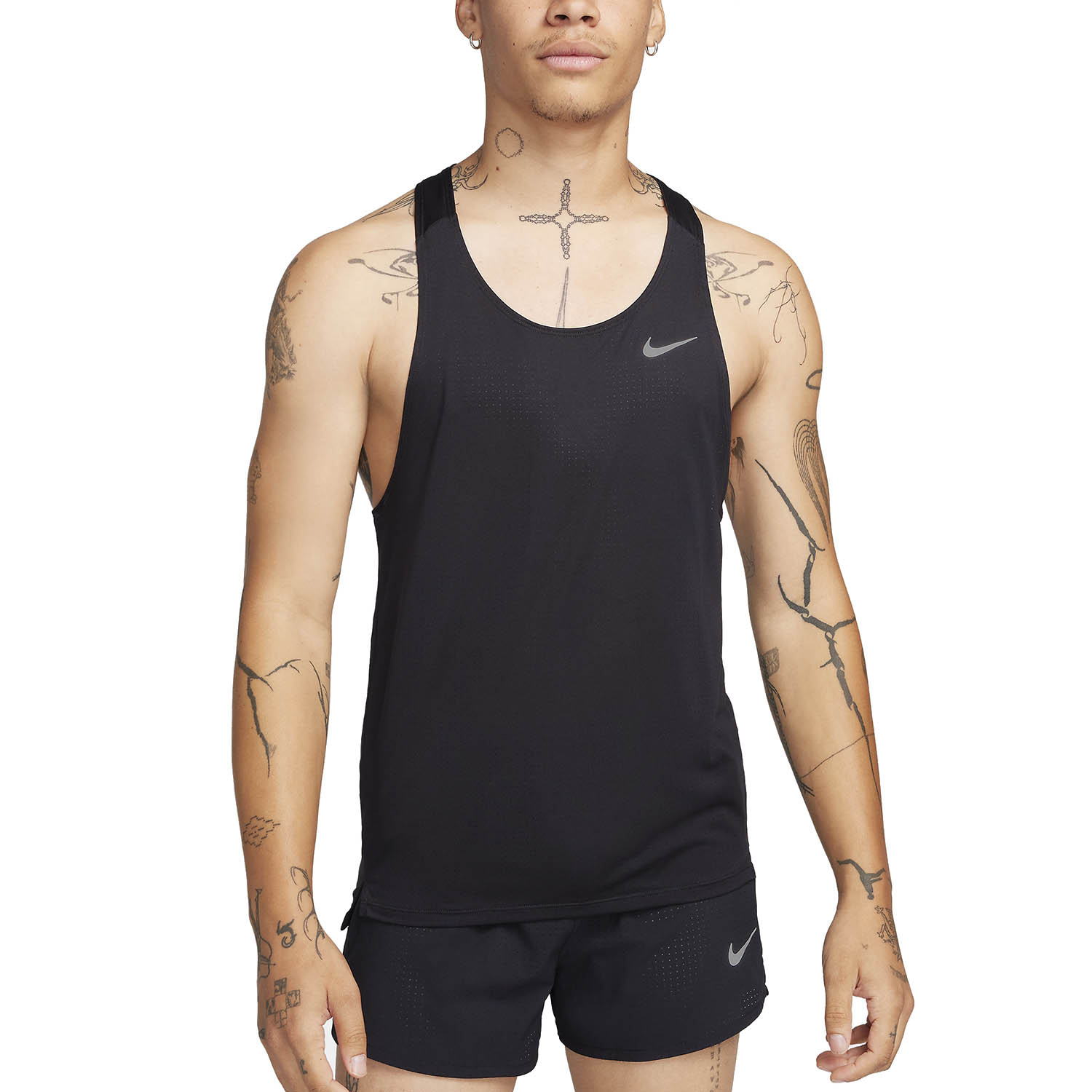 Nike Dri-FIT Fast Canotta Black/Reflective Silver